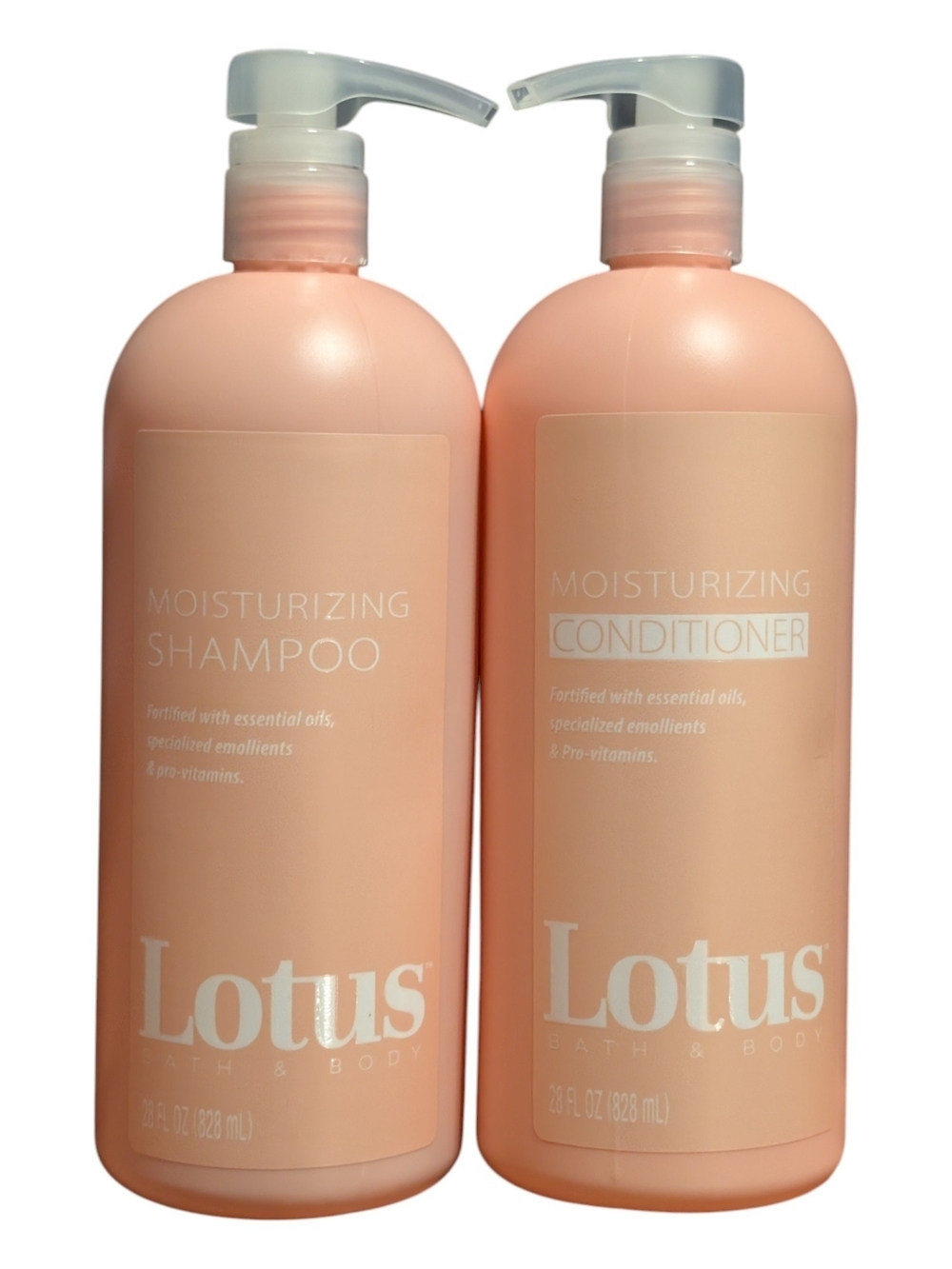 Lotus Moisturizing Shampoo & Conditioner Set 28oz Each